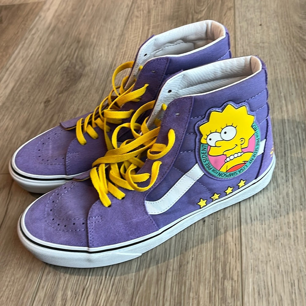 BRAND NEW Lisa simpson Vans skate hi limited releases no box no tags